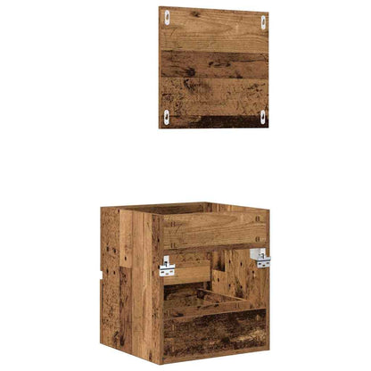 Bathroom Cabinet Old Wood 41 x 38.5 x 45 cm Engineered Wood