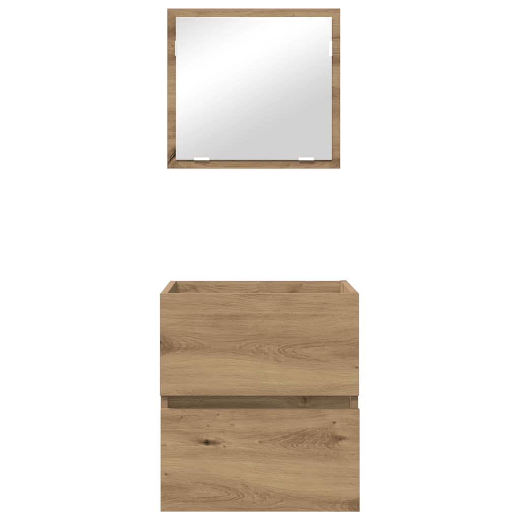 Bathroom Cabinet Artisan Oak 41 x 38.5 x 45 cm Engineered Wood