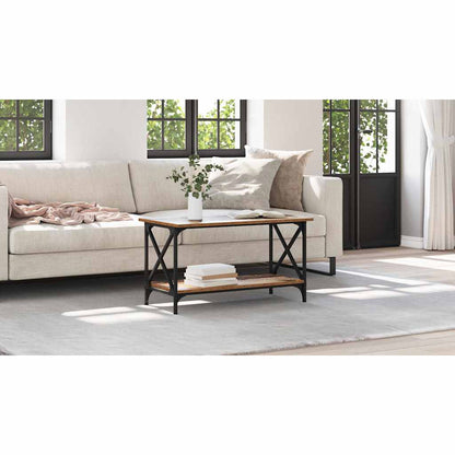 Coffee Table Old wood 80 x 45 x 45.5 cm Engineered wood
