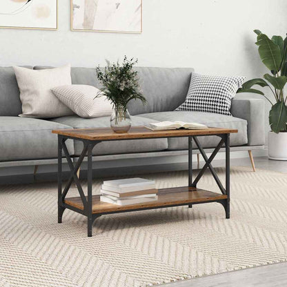 Coffee Table Old wood 80 x 45 x 45.5 cm Engineered wood