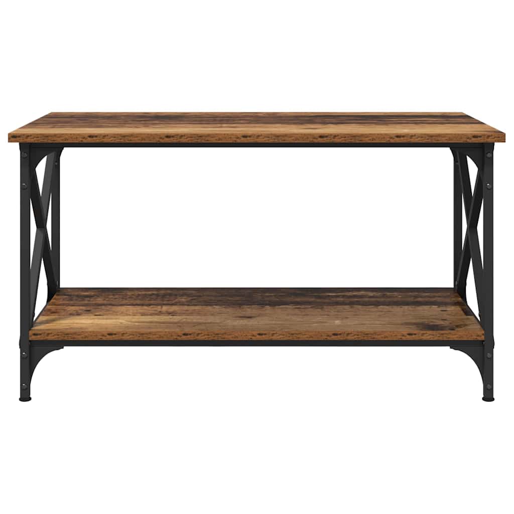 Coffee Table Old wood 80 x 45 x 45.5 cm Engineered wood