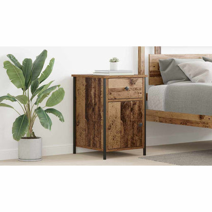 Bedside Cabinet Old Wood 40 x 42 x 60 cm Engineered Wood