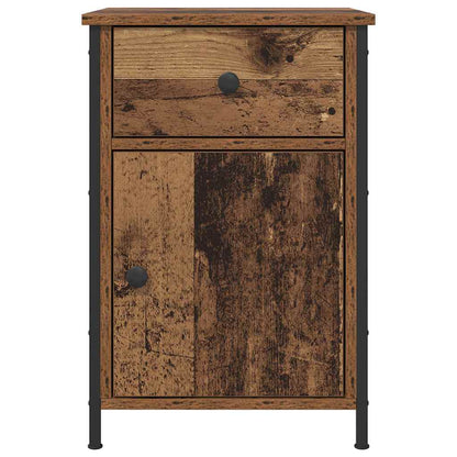 Bedside Cabinet 2 pcs Old Wood 40 x 42 x 60 cm Engineered Wood