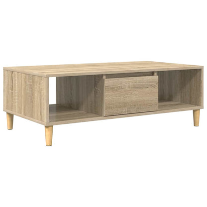Coffee Table Sonoma Oak 102 x 55 x 35 cm Engineered Wood