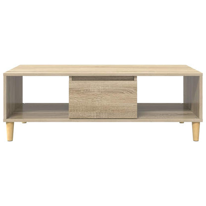 Coffee Table Sonoma Oak 102 x 55 x 35 cm Engineered Wood