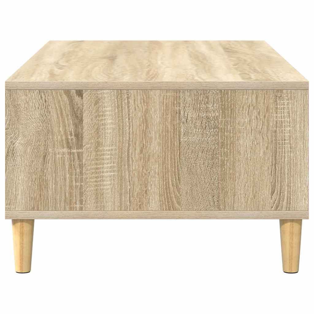 Coffee Table Sonoma Oak 102 x 55 x 35 cm Engineered Wood