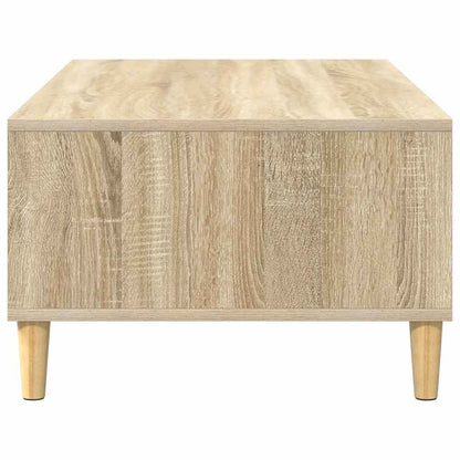 Coffee Table Sonoma Oak 102 x 55 x 35 cm Engineered Wood