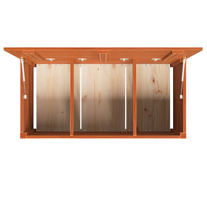 Storage Box Wax Brown 101 x 50.5 x 46.5 cm Engineered wood