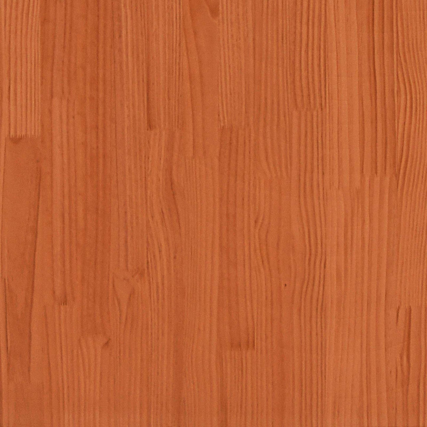Book Cabinet Wax Brown 104 x 33 x 110 cm Solid Pine Wood