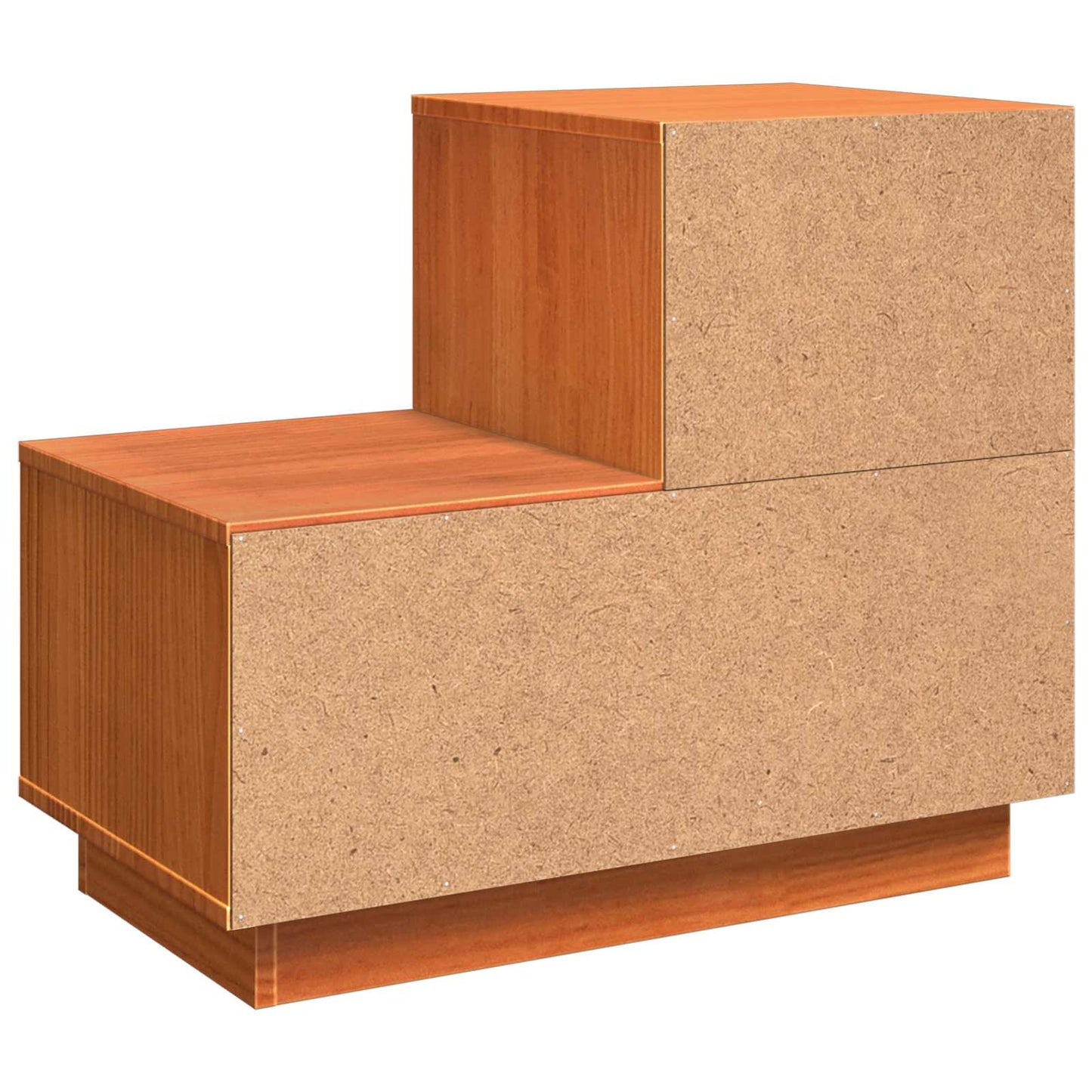 Bedside Cabinet Wax Brown 60 x 34 x 51 cm Engineered Wood