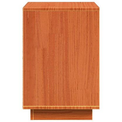 Bedside Cabinet Wax Brown 60 x 34 x 51 cm Engineered Wood