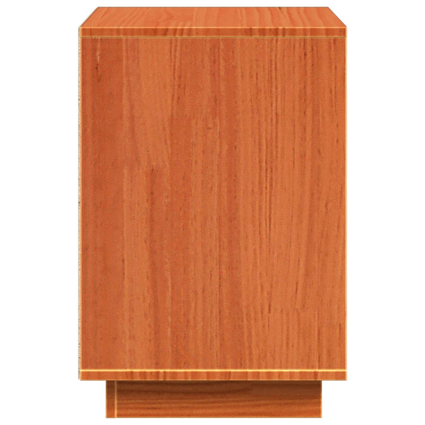 Bedside Cabinet Wax Brown 60 x 34 x 51 cm Engineered Wood