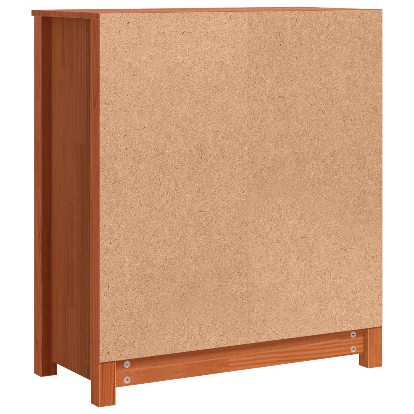 Sideboard Wax Brown 70 x 35 x 80 cm Solid Pine Wood