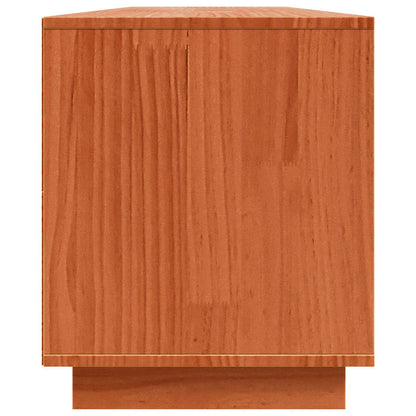 TV Cabinet Brown 156 x 37 x 45 cm Engineered Wood