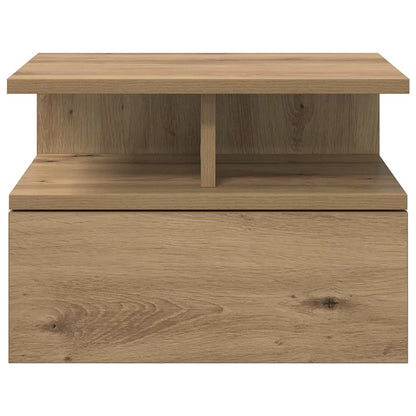 Floating Nightstand Artisan Oak 40 x 31 x 28 cm Engineered Wood
