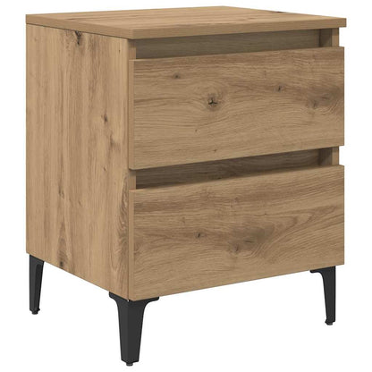 Bedside Cabinet Artisan Oak 40 x 35 x 50 cm Engineered Wood