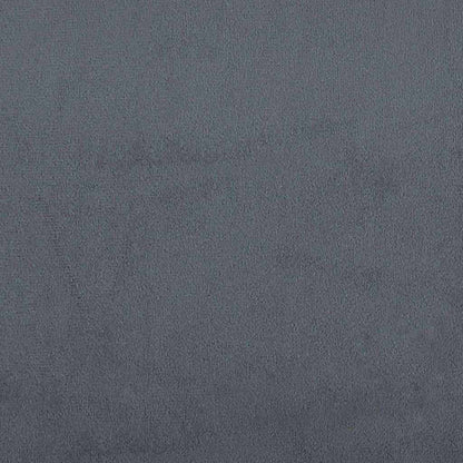 Living Room Couch 3 pcs Dark Grey 194 x 74.5 x 70.5 cm Velvet