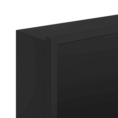 Shower Niche Black 92 x 32 x 10 cm Stainless Steel