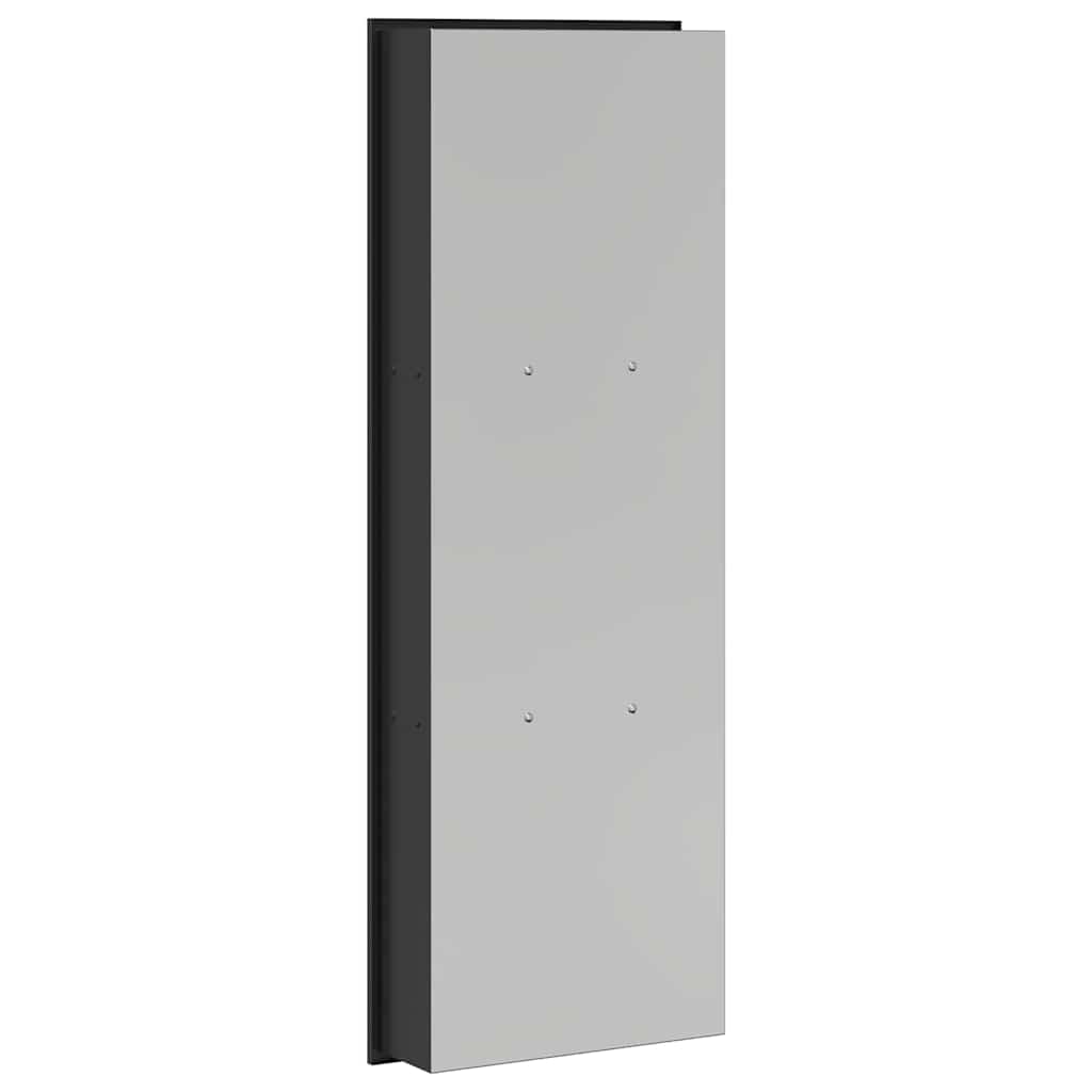 Shower Niche Black 92 x 32 x 10 cm Stainless Steel