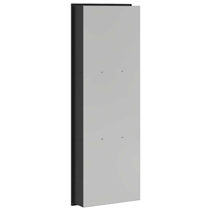 Shower Niche Black 92 x 32 x 10 cm Stainless Steel