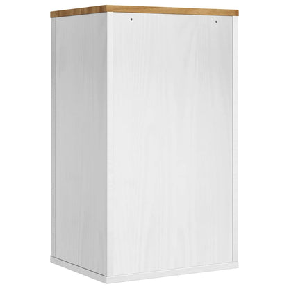 Bathroom Wall Cabinet with Shelf FLORO White 35 x 30 x 60 cm