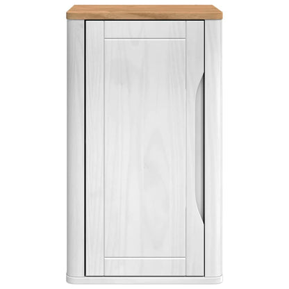 Bathroom Wall Cabinet with Shelf FLORO White 35 x 30 x 60 cm