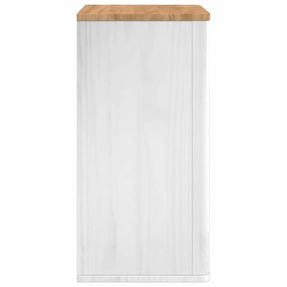 Bathroom Wall Cabinet with Shelf FLORO White 35 x 30 x 60 cm