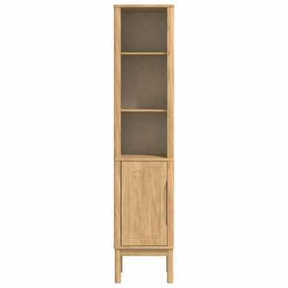 Bathroom Tall Cabinet FLORO Wax Brown 35 x 30 x 160 cm
