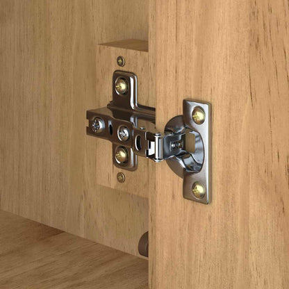 Sideboard FLORO Wax Brown 70 x 30 x 70.5 cm Solid Pine Wood