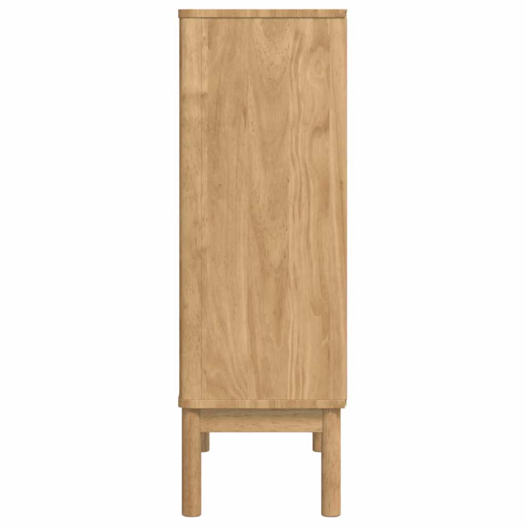 Sideboard FLORO Wax Brown 70 x 30 x 70.5 cm Solid Pine Wood