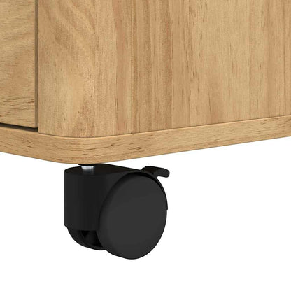 Kitchen Trolley FLORO Wax Brown 72.5 x 45 x 80 cm