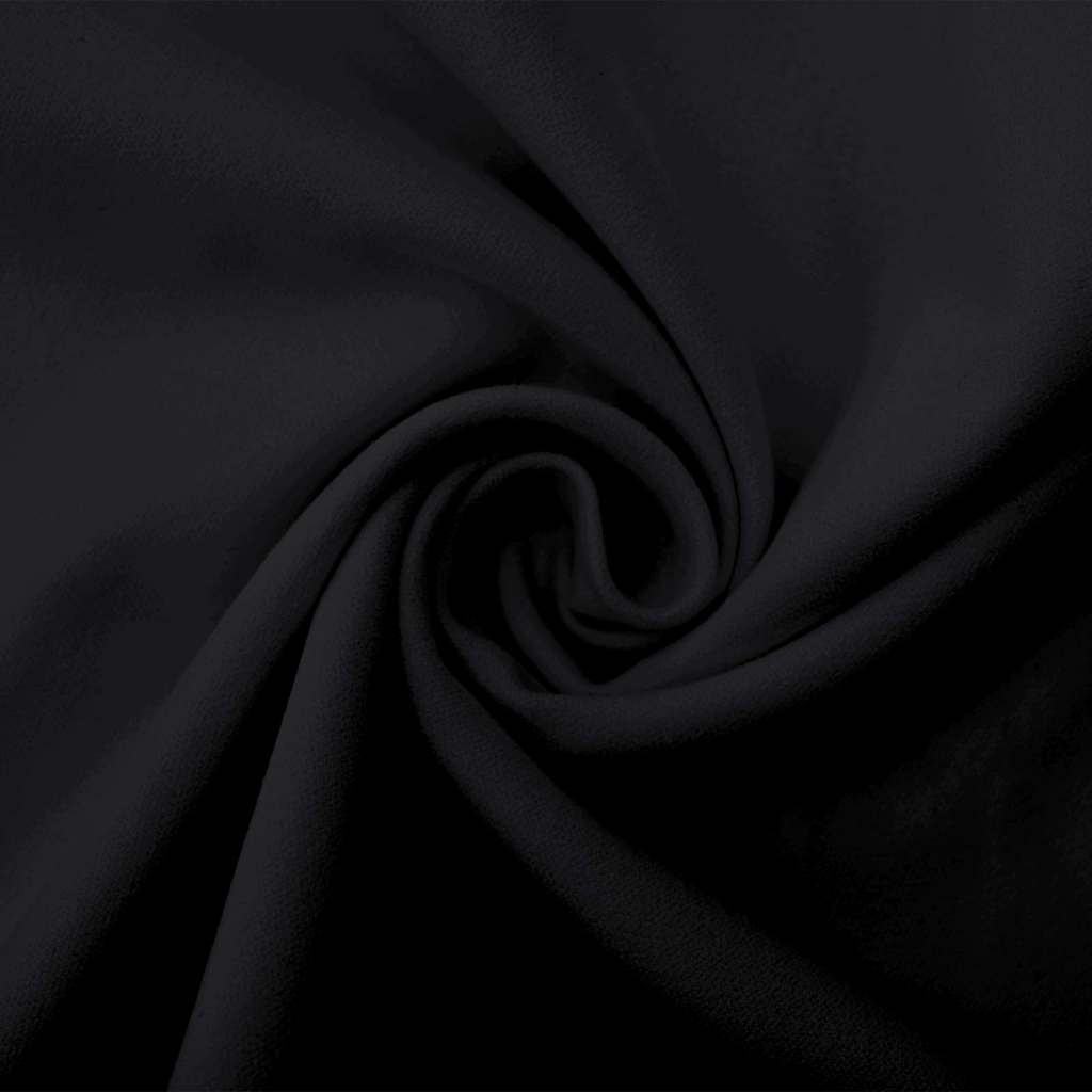 Sports Towels 2 pcs Black 140 x 70 cm Polyester and polyamide
