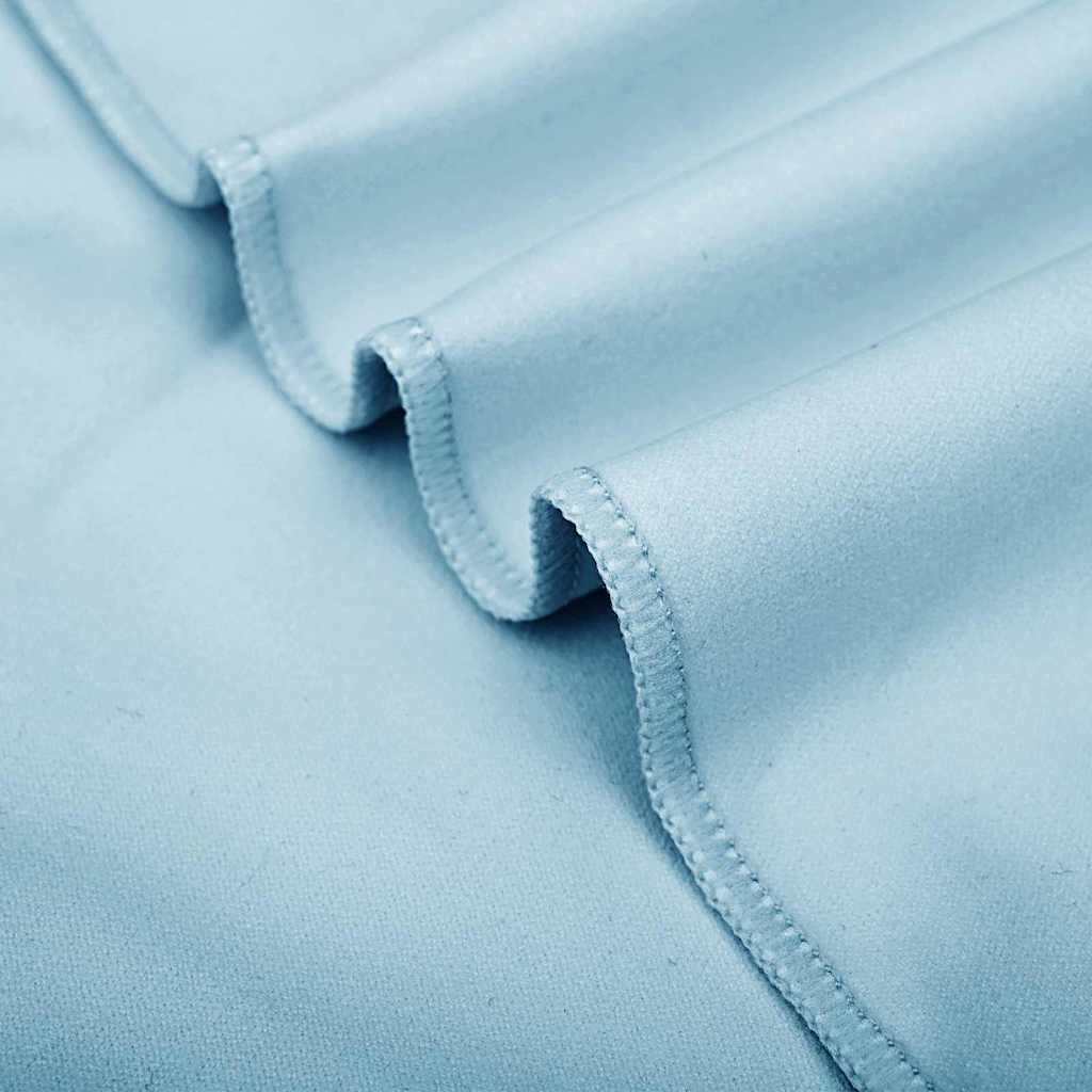 Sports Towels 2 pcs Blue 100 x 50 cm Polyester and polyamide