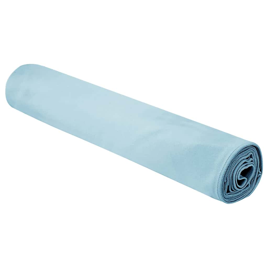 Sports Towels 2 pcs Blue 180 x 90 cm Polyester and polyamide