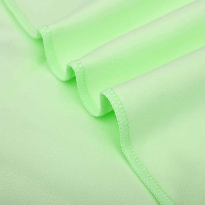 Sports Towels 2 pcs Green 50 x 30 cm Polyester and polyamide