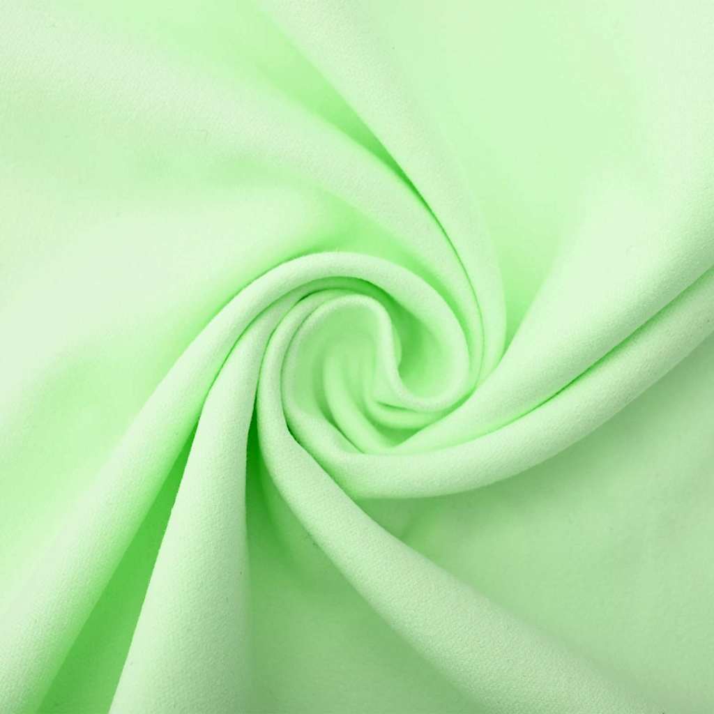Sports Towels 2 pcs Green 100 x 50 cm Polyester and polyamide