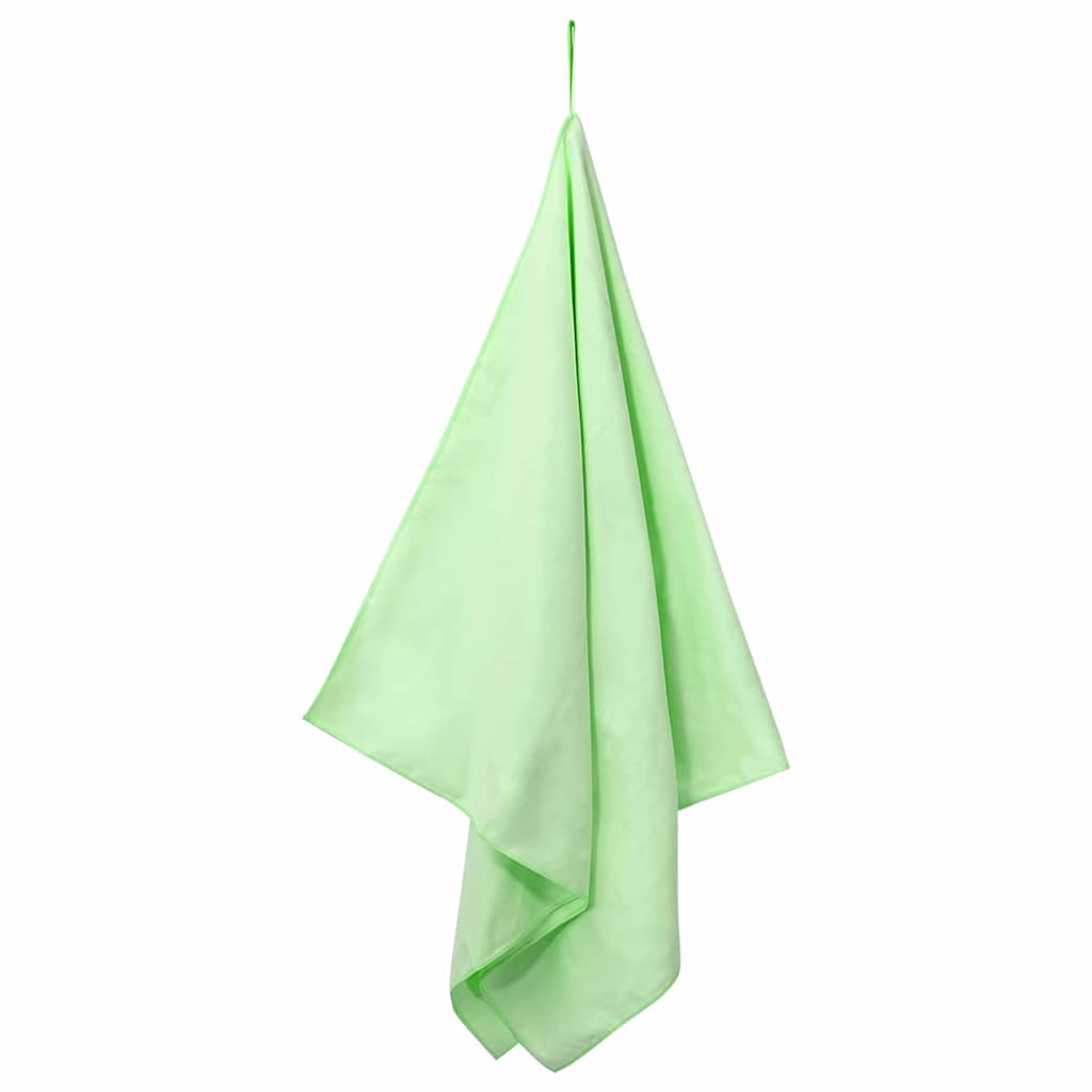 Sports Towels 2 pcs Green 140 x 70 cm