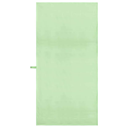 Sports Towels 2 pcs Green 140 x 70 cm