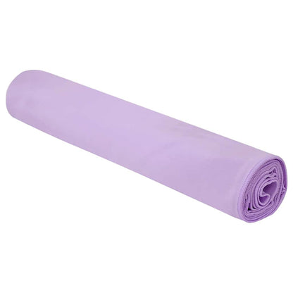 Sports Towels 2 pcs Purple 180 x 90 cm Polyester and polyamide