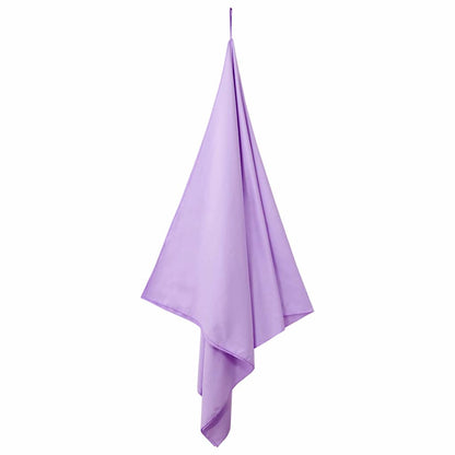 Sports Towels 2 pcs Purple 180 x 90 cm Polyester and polyamide