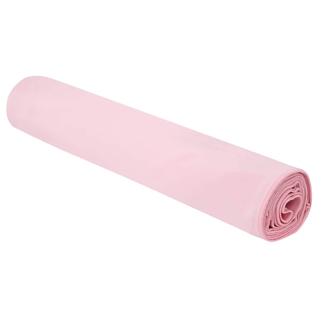 Sports Towels 2 pcs Pink 180 x 90 cm Polyester and polyamide