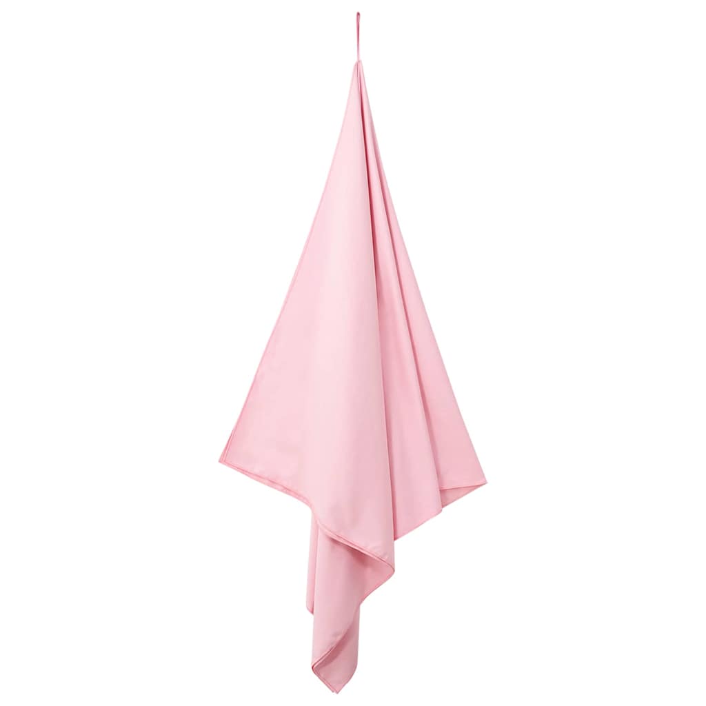 Sports Towels 2 pcs Pink 180 x 90 cm Polyester and polyamide
