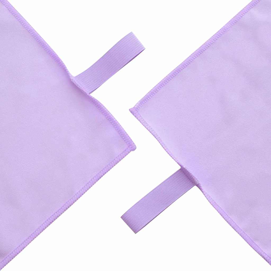 Sports Towel Set 3 pcs Purple Polyester and Polyamide