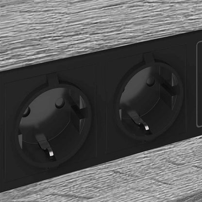 Bedside Cabinet Grey Sonoma 40 x 31 x 60 cm Engineered Wood