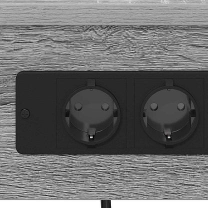 Bedside Cabinet Grey Sonoma 41 x 31 x 51 cm Engineered Wood