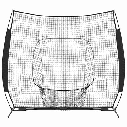 Baseball Practice Net Black 250 x 106 x 209 cm Polyester