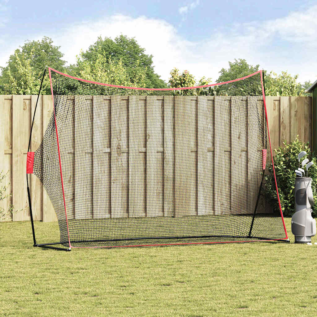 Golf Training Aid Black 314 x 92 x 214 cm Polyester