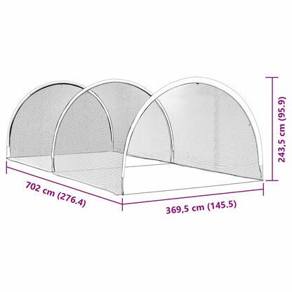 Baseball & Softball Black 702 x 369.5 x 243.5 cm Polyester