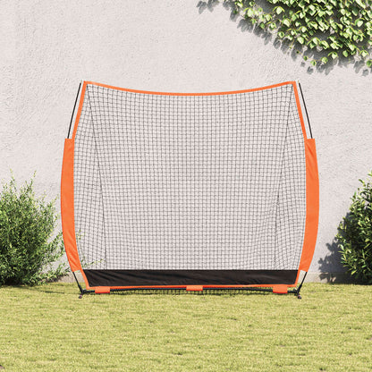 Baseball Practice Net Black 250 x 106.5 x 210 cm Polyester