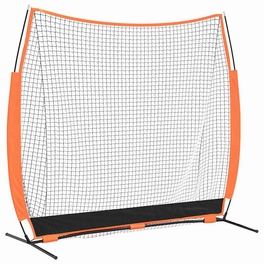 Baseball Practice Net Black 250 x 106.5 x 210 cm Polyester